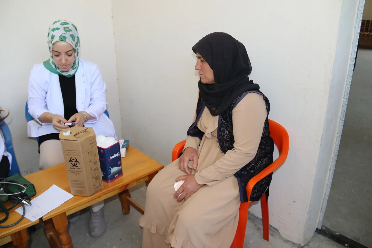 Gundên Saxlem, Civaka Saxlem: Li Taxa Övündülerê muayeneyên tenduristiyê û çalakî hatin lidarxistin.