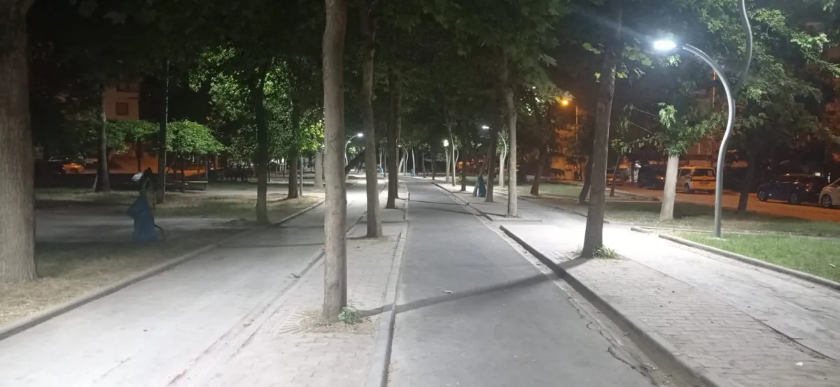 Li Parka Rıhanê xebata ronîkirinê hate kirin