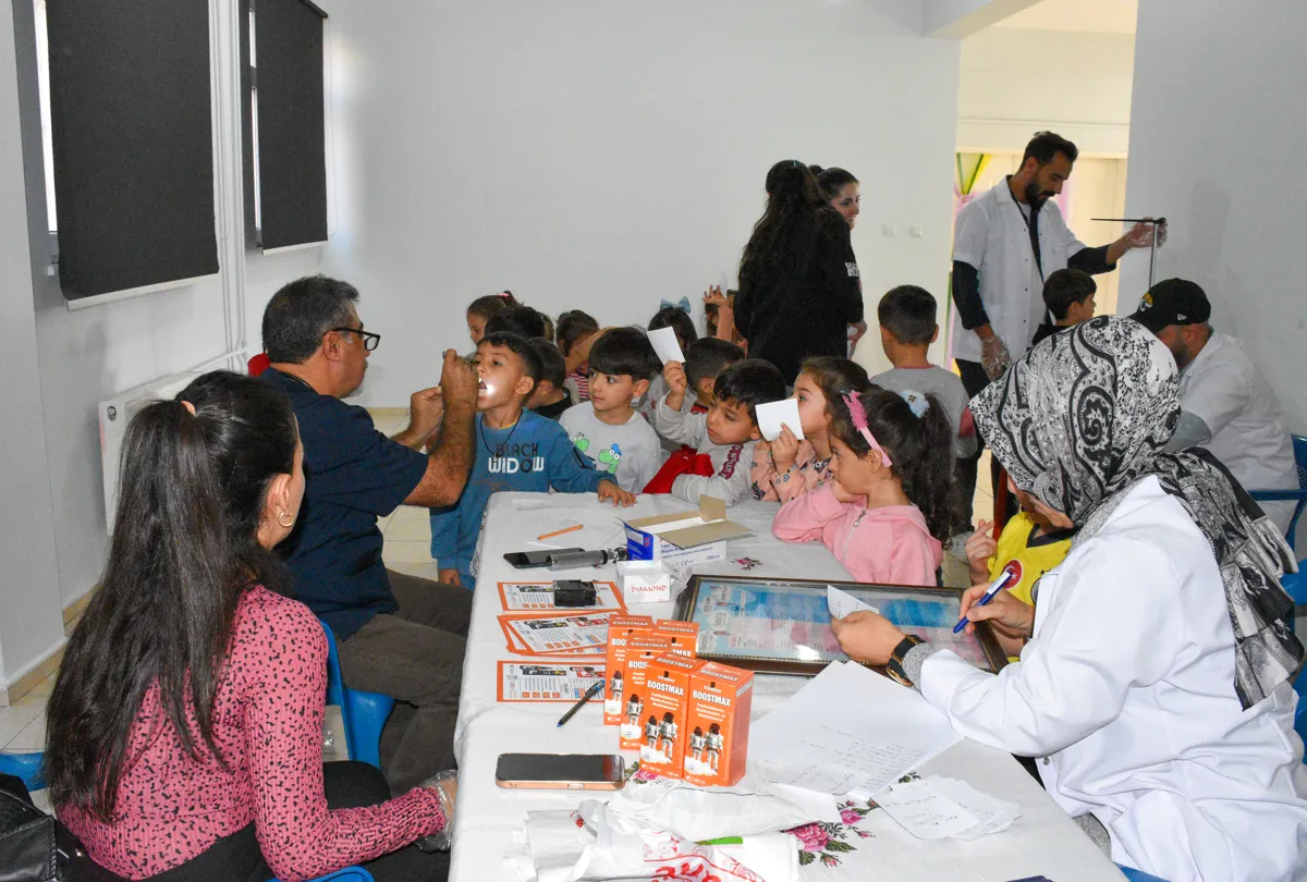 Çocuklara ana dilde sağlık eğitimi ve sağlık taraması