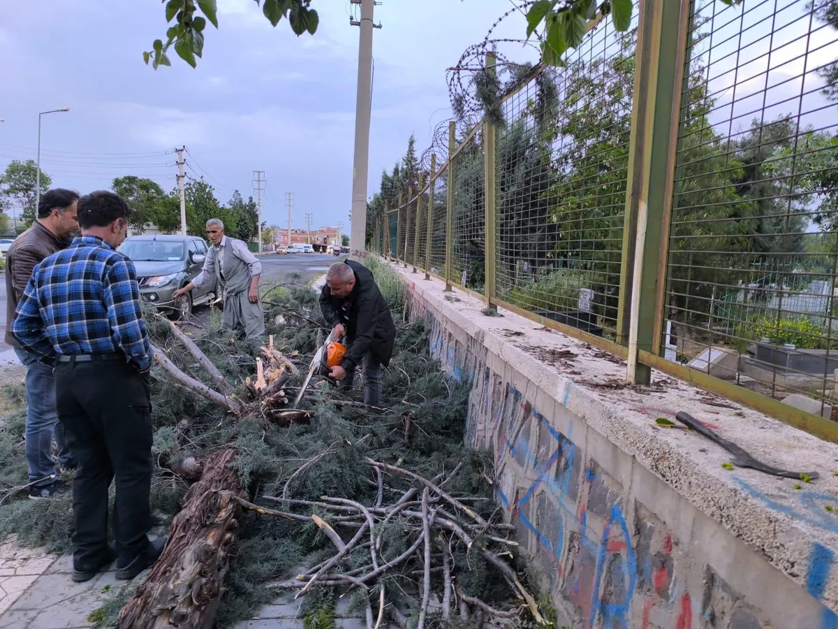 Tîmên taybet li dijî şert û mercên hewayê yên nebaş li qadê ne
