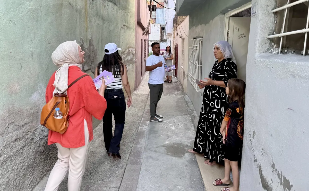 Kaynartepe’de buluşma öncesi saha çalışmaları sürüyor