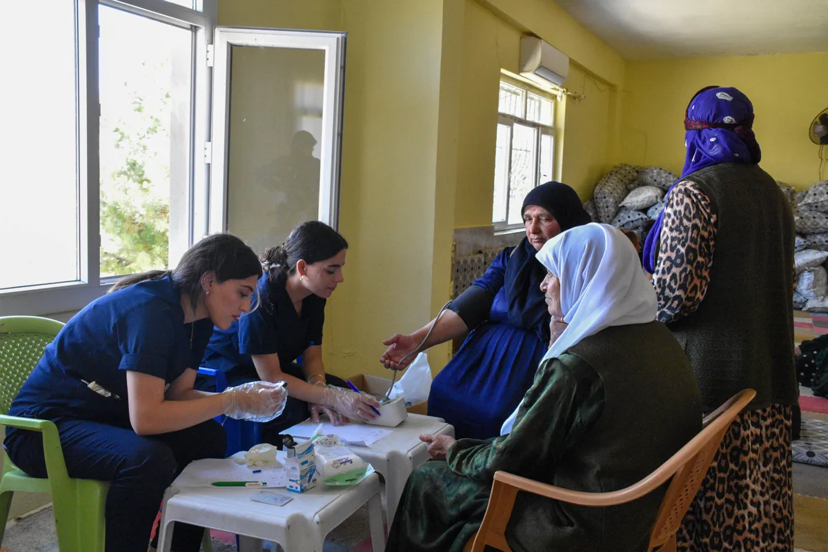 Kontrolkirina tenduristiyê ya berfireh ji bo jin û zarokan li Taxa Develi