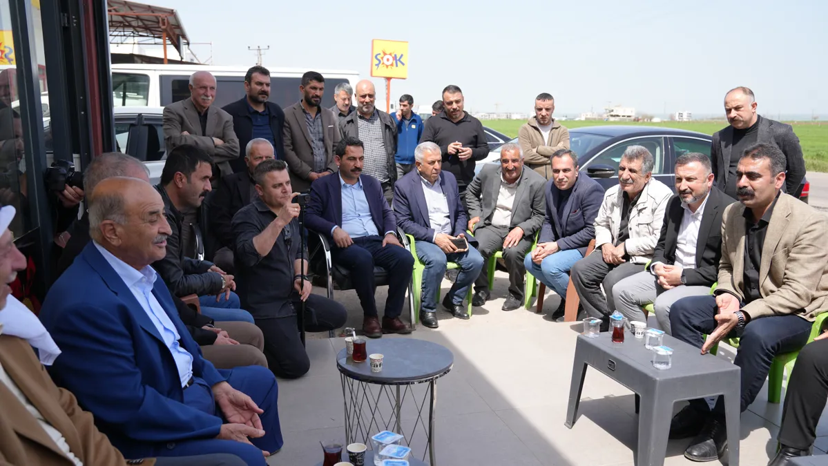 Karamus Mahallesi'nde yurttaşlarla bir araya gelindi